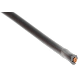 1 Reel of 100 M - Lapp Black 2.5 mm² Hook Up Wire, 13 AWG, 100m, PVC Insulation