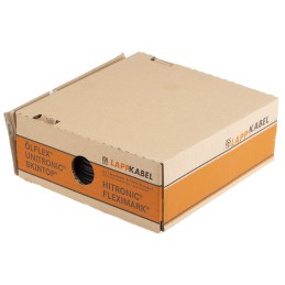 1 Reel of 100 M - Lapp Black 2.5 mm² Hook Up Wire, 13 AWG, 100m, PVC Insulation