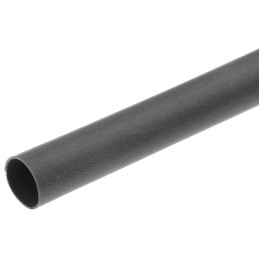 1 pcs - TE Connectivity Halogen Free Heat Shrink Tubing, Black 19mm Sleeve Dia. x 1.2m Length 2:1 Ratio, ZH-100 Series
