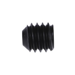 1 Box of 100 - Black, Self-Colour Steel Hex Socket Set M4 x 4mm Grub Screw