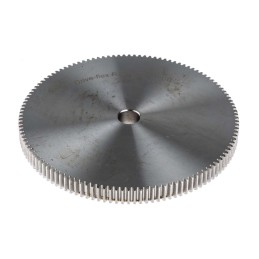 1 pcs - RS PRO Stainless Steel 120 Teeth Spur Gear, 1 Module, 12mm Bore Diam, 120mm Pitch Diam, 60mm Hub Diam