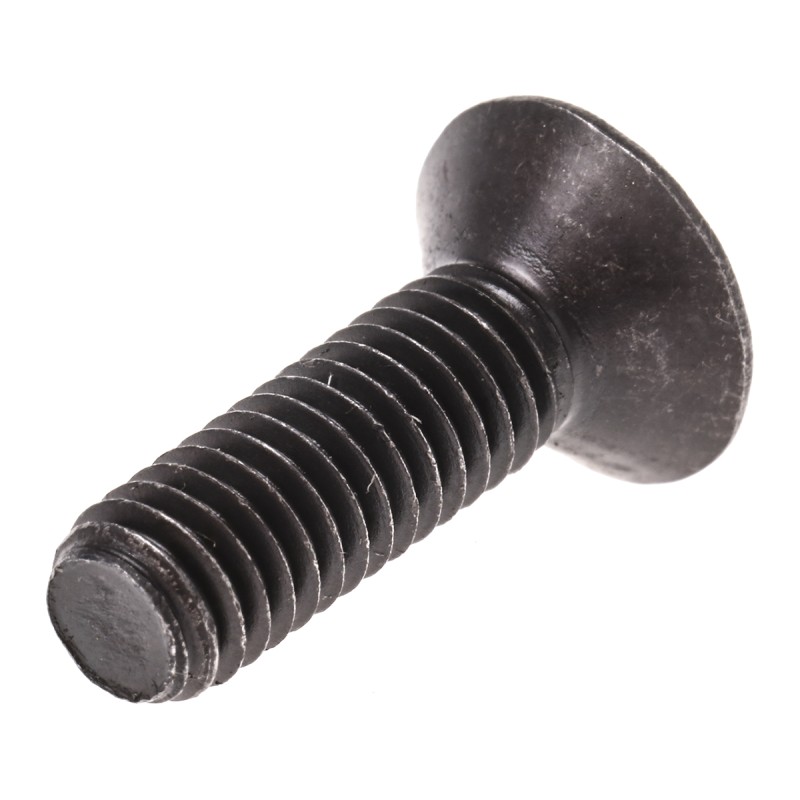 1 Box of 100 - RS PRO M6 x 20mm Hex Socket Countersunk Screw Black, Self-Colour Steel