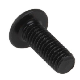 1 Box of 100 - RS PRO Black, Self-Colour Steel Hex Socket Button Screw, ISO 7380, M3 x 8mm