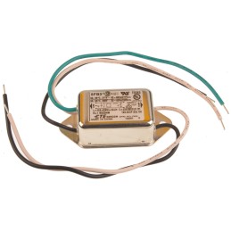 10 pcs - TE Connectivity, Corcom FB 5A 277 V ac/dc 50Hz, Panel Mount RFI Filter, Wire Lead, Single Phase