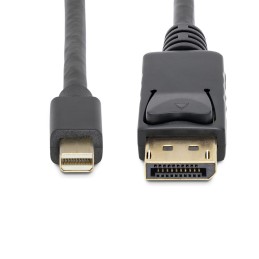 1 pcs - StarTech.com Male Mini DisplayPort to Male DisplayPort, PVC Cable, 4K @ 60 Hz, 2m