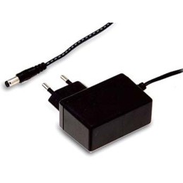 1 pcs - MEAN WELL 25W Plug-In AC/DC Adapter 24V dc Output, 1.04A Output