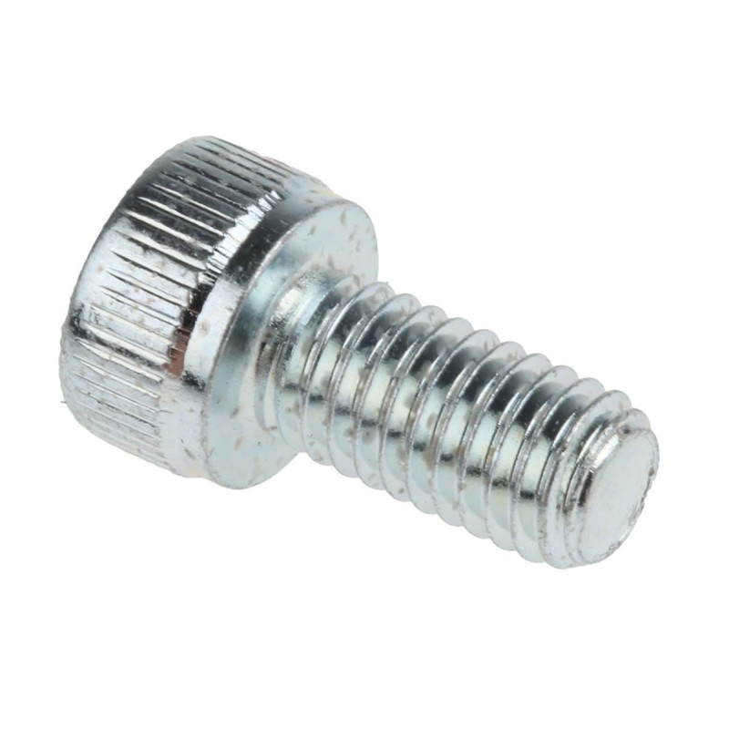 1 Box of 100 - RS PRO Bright Zinc Plated Steel Hex Socket Cap Screw, DIN 912, M5 x 10mm