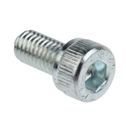 1 Box of 100 - RS PRO Bright Zinc Plated Steel Hex Socket Cap Screw, DIN 912, M5 x 10mm