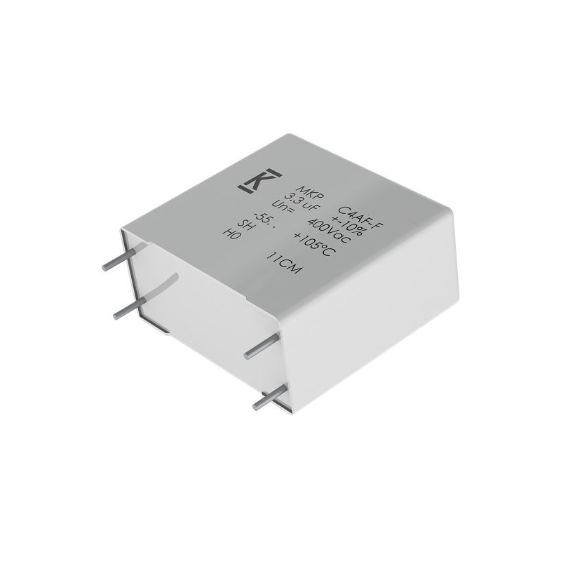 36 pcs - KEMET C4AF Film Capacitor, 250V ac, 10%, 22μF, Through Hole