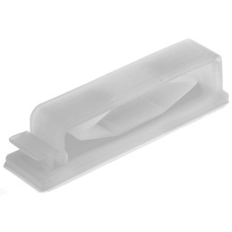 10 pcs - RS PRO Natural Nylon Cable Clamp