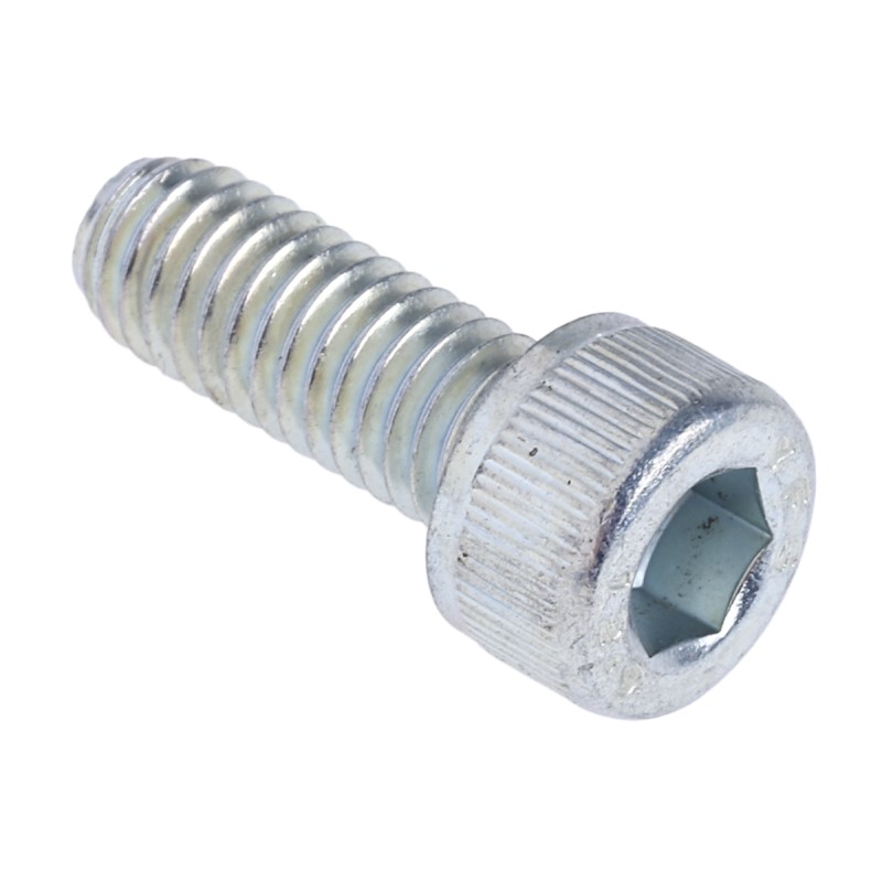 1 Box of 100 - RS PRO Bright Zinc Plated Steel Hex Socket Cap Screw, DIN 912, M6 x 16mm