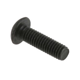 1 Box of 100 - RS PRO Black, Self-Colour Steel Hex Socket Button Screw, ISO 7380, M3 x 10mm