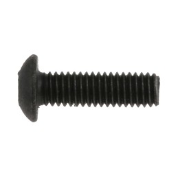 1 Box of 100 - RS PRO Black, Self-Colour Steel Hex Socket Button Screw, ISO 7380, M3 x 10mm