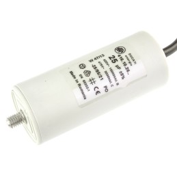 50 pcs - Ducati Energia 4.16.10 Polypropylene Film Capacitor, 400 - 500V ac, ±5%, 25μF, Stud Mount