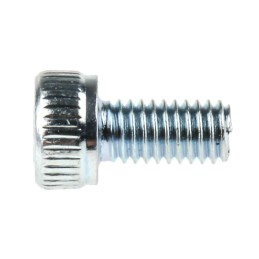 1 Box of 100 - RS PRO Bright Zinc Plated Steel Hex Socket Cap Screw, DIN 912, M3 x 6mm