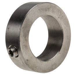 1 pcs - RS PRO Shaft Collar One Piece Set Screw, Bore 32mm, OD 50mm, W 16mm, Stainless Steel
