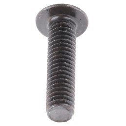 1 Box of 100 - RS PRO Black, Self-Colour Steel Hex Socket Button Screw, ISO 7380, M4 x 16mm