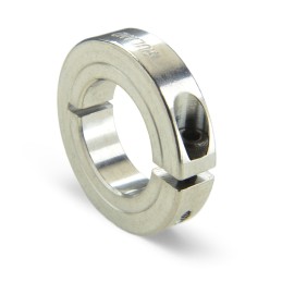 1 pcs - Ruland Shaft Collar One Piece Clamp Screw, Bore 6mm, OD 20mm, W 5.5mm, Aluminium