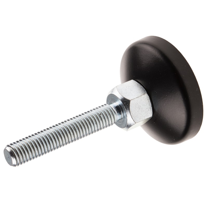 1 pcs - RS PRO M12 Thread Pivot Foot, 12mm 6mm Groove