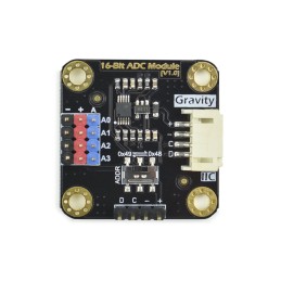 1 pcs - DFRobot DFR0553, Gravity: I2C ADS1115 16-Bit ADC Module 16-bit ADC Development Kit for Arduino, Raspberry Pi for ADS1115