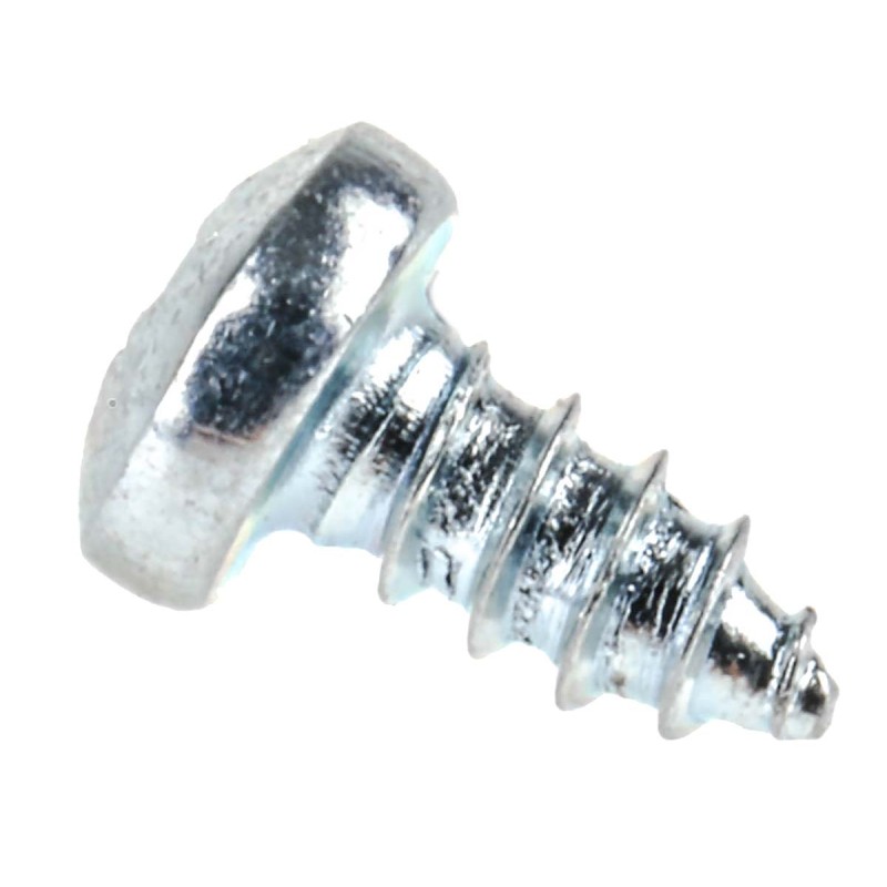 1 Box of 100 - RS PRO Bright Zinc Plated Steel Pan Head Self Tapping Screw, N°N°4 x 1/4in Long 6.5mm Long
