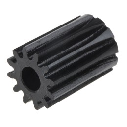 1 pcs - RS PRO Steel 12 Teeth Spur Gear, 1.5 Module, 8mm Bore Diam, 18mm Pitch Diam, 21mm Hub Diam