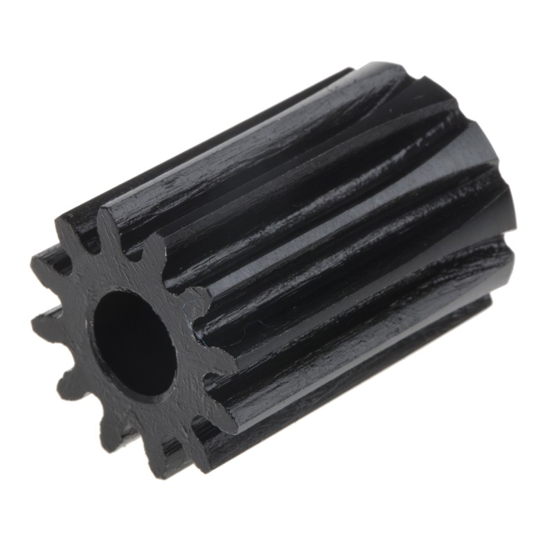 1 pcs - RS PRO Steel 12 Teeth Spur Gear, 1.5 Module, 8mm Bore Diam, 18mm Pitch Diam, 21mm Hub Diam