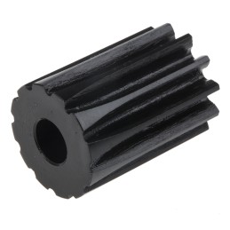 1 pcs - RS PRO Steel 12 Teeth Spur Gear, 1.5 Module, 8mm Bore Diam, 18mm Pitch Diam, 21mm Hub Diam