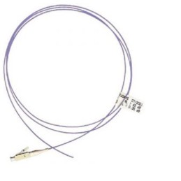 1 pcs - Molex Premise Networks LC to LC Simplex OM3 Multi Mode OM3 Fibre Optic Cable, 50/125μm, Light Blue, 1m