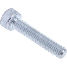 1 Box of 100 - RS PRO Bright Zinc Plated Steel Hex Socket Cap Screw, DIN 912, M5 x 25mm