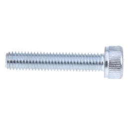 1 Box of 100 - RS PRO Bright Zinc Plated Steel Hex Socket Cap Screw, DIN 912, M5 x 25mm