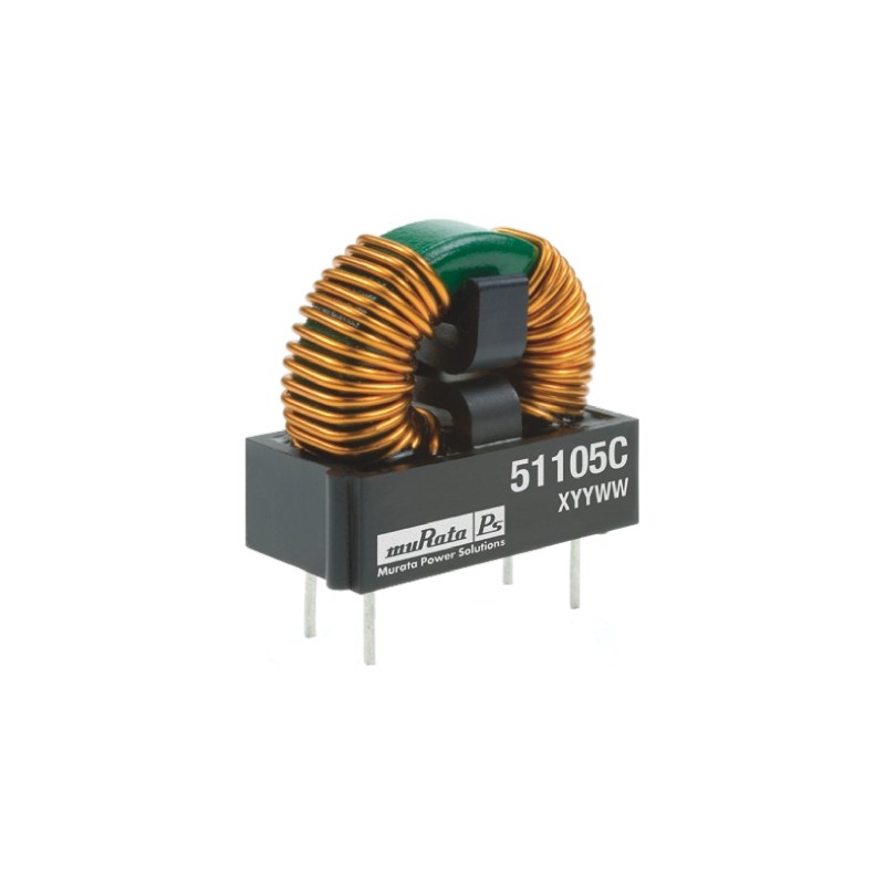 1 pcs - Murata 3 mH Leaded Inductor, 1.9A Idc, 97mΩ Rdc, 5100