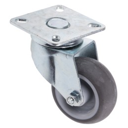 1 pcs - RS PRO Swivel Castor Wheel, 18kg Capacity, 63mm Wheel