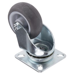 1 pcs - RS PRO Swivel Castor Wheel, 18kg Capacity, 63mm Wheel