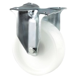 1 pcs - Tente Fixed Castor Wheel, 700kg Capacity, 200mm Wheel