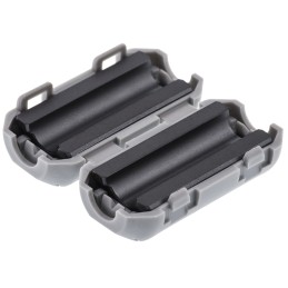 25 pcs - TDK Openable Ferrite Sleeve, 25 x 20mm, For Suppression Components, Apertures: 1, Diameter 5mm