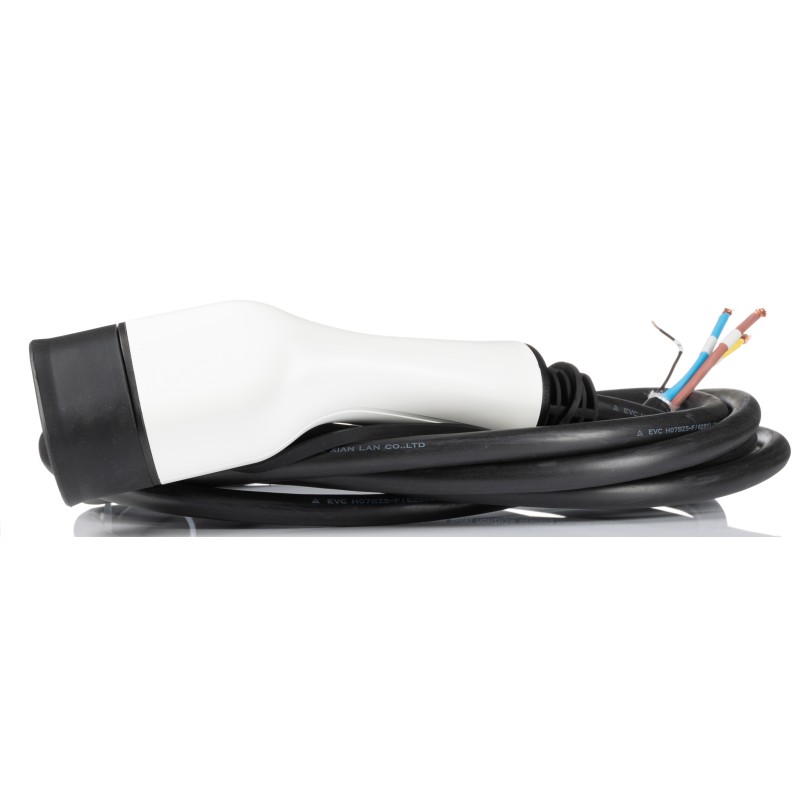 1 pcs - RS PRO 32 A Mode 3, Type 2, EV Charging Cable 5m
