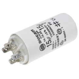 1 pcs - Ducati Energia 4.16.10 Polypropylene Film Capacitor, 450V ac, ±5%, 15μF, Stud Mount
