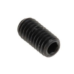 1 Box of 100 - Black, Self-Colour Steel Hex Socket Set M3 x 6mm Grub Screw
