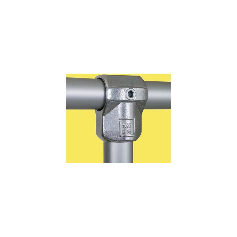 1 pcs - Kee Lite T-Connector Connecting Component, Strut Profile Type 8, Round Tube Size Type 8
