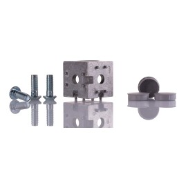 1 pcs - Bosch Rexroth Corner Cube Kit Connecting Component, Strut Profile 50 mm, Groove Size 10mm