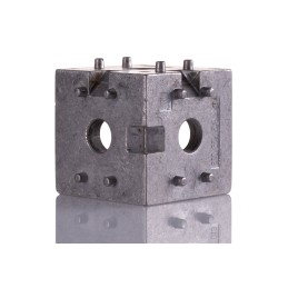 1 pcs - Bosch Rexroth Corner Cube Kit Connecting Component, Strut Profile 50 mm, Groove Size 10mm