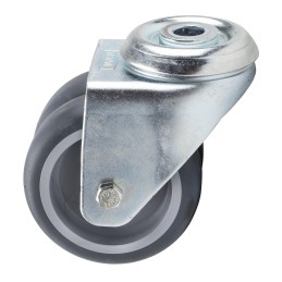 1 pcs - Tente Swivel Castor Wheel, 80kg Capacity, 75mm Wheel