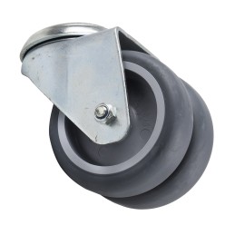 1 pcs - Tente Swivel Castor Wheel, 80kg Capacity, 75mm Wheel