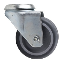 1 pcs - Tente Swivel Castor Wheel, 80kg Capacity, 75mm Wheel