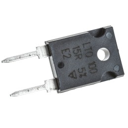 1 pcs - Vishay 15Ω Thick Film Resistor 100W ±5% LTO100F15R00JTE3
