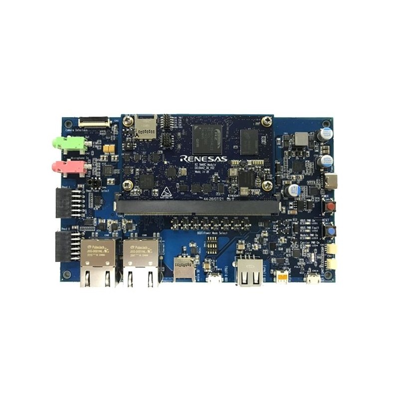1 pcs - Renesas Electronics RZ/V2L Evaluation Board Kit 64 bit ARM Evaluation Kit RTK9754L23S01000BE