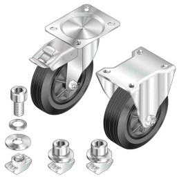 1 pcs - Bosch Rexroth Roller Fastening Kit Connecting Component, Strut Profile 40 mm, 45 mm, 50 mm, 60 mm, Groove Size 10mm
