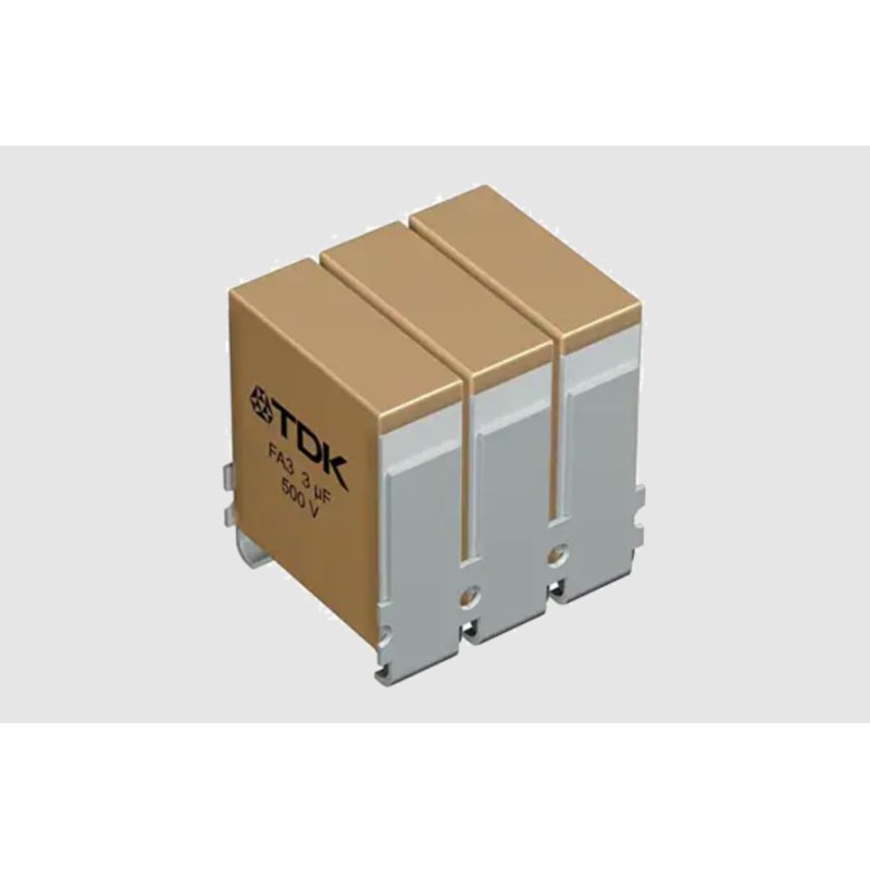 1 pcs - EPCOS 2μF MLCC, 500V dc V, ±20% , SMD