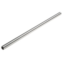1 pcs - RS PRO Silver Stainless Steel Round Tube, 300mm Length, Dia. 12mm